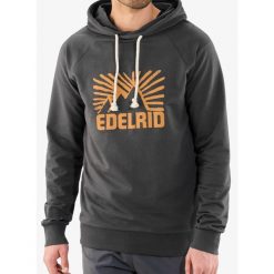 Bluza z kapturem męska Edelrid Tecu Hoody. Szare bluzy nierozpinane męskie EDELRID, m, bez wzorów, z kapturem. Za 270.99 zł.