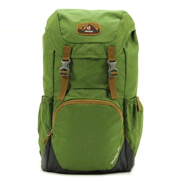 Plecak sportowy trekkingowy turystyczny miejski Deuter Walker 20L. Zielone plecaki męskie Deuter, bez wzorów. Za 239.00 zł.