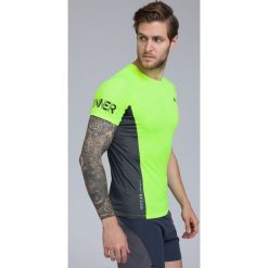 Koszulka treningowa męska TSMF261 - soczysta zieleń neon. Bielizna termoaktywna męska marki 4f. W wyprzedaży za 69.99 zł.