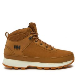 Trekkingi Helly Hansen. Brązowe buty trekkingowe męskie Helly Hansen, bez wzorów, sportowe, bez obcasa, bez zapięcia. Za 449.99 zł.