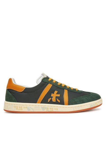 Premiata Sneakersy Bonnie Var 7340 Zielony. Zielone buty sportowe na co dzień męskie Premiata, m, bez wzorów, z materiału, bez ramiączek, bez kaptura. Za 649.99 zł.
