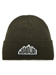 Napapijri Czapka F-Mountain NP0A4HXL Zielony. Zielone czapki męskie Napapijri, na zimę, bez wzorów, z materiału. Za 129.99 zł.