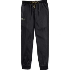 Spodnie sportowe trykotowe bonprix czarny. Długie spodnie sportowe męskie marki bonprix. Za 79.99 zł.