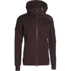 Adidas Performance ZNE HOODIE Bluza rozpinana grey/dark red. Bluzy bez kaptura męskie adidas Performance. W wyprzedaży za 399.20 zł.