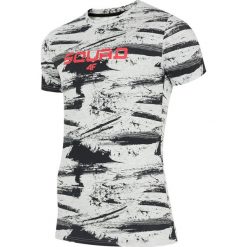 T-shirt męski TSM021 - chłodny jasny szary melanż. T-shirty męskie marki 4f. W wyprzedaży za 54.99 zł.