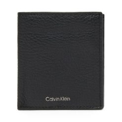 Portfel Calvin Klein. Czarne portfele męskie Calvin Klein, bez wzorów. Za 209.99 zł.
