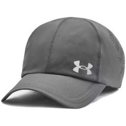 Czapka z daszkiem męska Under Armour Iso_Chill Launch Adj. Szare czapki męskie Under Armour, bez wzorów, sportowe. Za 95.99 zł.