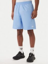 Reebok Szorty kąpielowe Brennan RK25563CCM Błękitny Regular Fit. Niebieskie kąpielówki męskie Reebok, bez wzorów, z syntetyku. Za 129.99 zł.