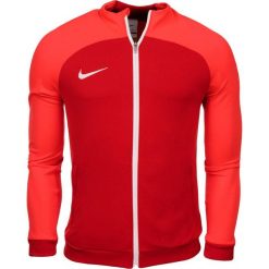 Bluza sportowa męska Nike NK Dri-FIT Academy Pro Trk JKT K. Czerwone bluzy nierozpinane męskie Nike, m, bez wzorów, sportowe, bez ramiączek, bez kaptura. Za 185.89 zł.