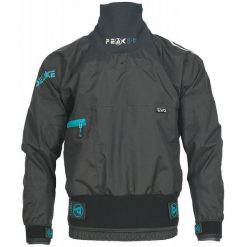 Kurtka kajakowa na wyprawy wodne Unisex Peak Deluxe 4L sucha górska. Czarne kurtki męskie PEAK PADDLESPORTS, l, bez wzorów, z nylonu, sportowe, bez ramiączek, bez kaptura. Za 1,869.00 zł.
