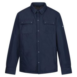 Kurtka wodoodporna Regatta Vinca. Niebieskie kurtki męskie Regatta, s, bez wzorów, sportowe, bez ramiączek, bez kaptura. Za 169.99 zł.