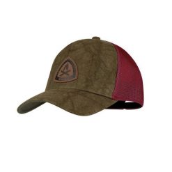 Czapka z daszkiem Buff Trucker Cap. Zielone czapki męskie Buff, bez wzorów, sportowe. W wyprzedaży za 90.94 zł.