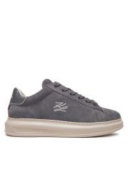 KARL LAGERFELD Sneakersy Kapri KL52517 Szary. Szare buty sportowe na co dzień męskie KARL LAGERFELD, m, bez wzorów, z nubiku, bez ramiączek, bez kaptura. Za 899.99 zł.
