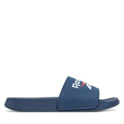 Klapki Reebok. Niebieskie klapki i japonki męskie Reebok, bez wzorów. Za 89.99 zł.