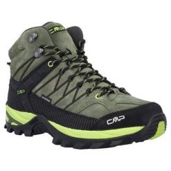 Buty trekkingowe męskie CMP Rigel Mid. Szare buty trekkingowe męskie CMP, bez wzorów, z materiału, sportowe, bez obcasa, bez zapięcia. Za 512.00 zł.