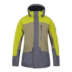 Kurtka męska narciarska Hannah Garow FD burnt olive/citronelle. Szare kurtki narciarskie i snowboardowe męskie Hannah, m, bez wzorów, bez kaptura, narciarskie. W wyprzedaży za 429.00 zł.