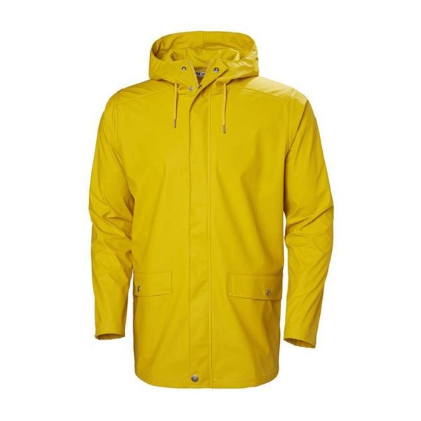 Kurtka przeciwdeszczowa Helly Hansen rigging moss. Żółte kurtki męskie Helly Hansen, bez wzorów, sportowe, bez ramiączek, bez kaptura. Za 573.00 zł.