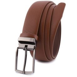 Pasek skórzany BELTIMORE r.130-145 cm E41 brązowy. Brązowe paski męskie bez wzorów. Za 65.99 zł.
