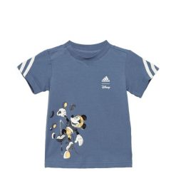 Koszulka adidas Disney Mickey Mouse. Białe t-shirty sportowe męskie ADIDAS, bez wzorów, sportowe, bez ramiączek. W wyprzedaży za 100.50 zł.