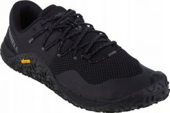 Buty trekkingowe męskie Merrell Merrell Trail Glove 7 J037151 Czarne 41. Czarne buty trekkingowe męskie Merrell, bez wzorów, bez zapięcia. Za 464.64 zł.