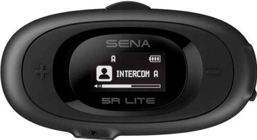 Interkom motocyklowy Sena 5R-01D 5R Lite Bluetooth 5.1 700m z wyświetlaczem LCD i uniwersalnym zestawem mikrofonów na 2 kaski. Słuchawki bluetooth SENA. Za 768.99 zł.