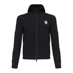 Bluza tenisowa męska HYDROGEN FZ. Czarne bluzy nierozpinane męskie HYDROGEN, l, bez wzorów, sportowe, bez ramiączek, bez kaptura. Za 449.99 zł.