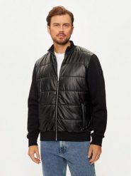 KARL LAGERFELD Kurtka bomber 505065 544565 Czarny Regular Fit. Czarne kurtki męskie KARL LAGERFELD, m, bez wzorów, z syntetyku, bez ramiączek, bez kaptura. Za 1,469.00 zł.
