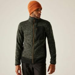 Bluza męska rozsuwana Baslinn. Brązowe bluzy nierozpinane męskie Regatta, m, bez wzorów, z dzianiny, sportowe, bez ramiączek, bez kaptura. W wyprzedaży za 199.99 zł.