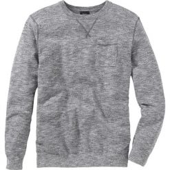 Sweter Regular Fit bonprix dymny szary - biały melanż. Swetry męskie marki bonprix. Za 49.99 zł.