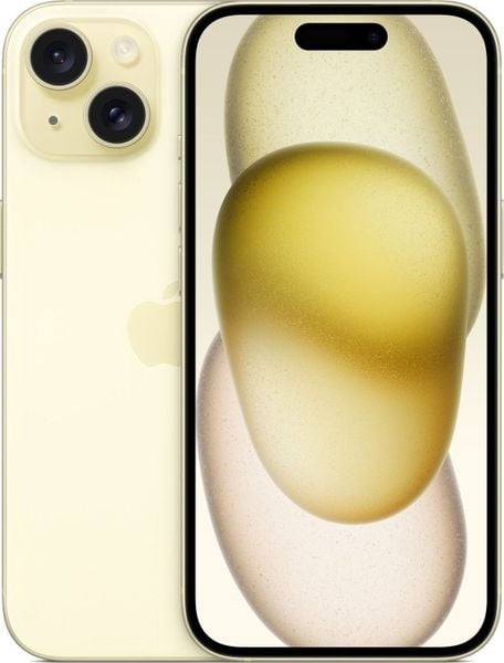Smartfon Apple iPhone 15 128GB Yellow (MTP23). Żółte smartfony Apple. Za 2,910.96 zł.