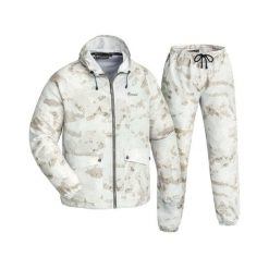 Kurtka Pinewood Furudal Camou. Białe kurtki męskie Pinewood, bez wzorów, bez kaptura, outdoorowe. W wyprzedaży za 479.00 zł.