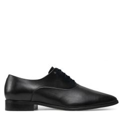 Półbuty Baldowski. Czarne eleganckie półbuty męskie Baldowski, wizytowe, bez obcasa, bez zapięcia. Za 779.99 zł.