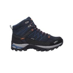 Buty trekkingowe męskie CMP Rigel Mid Wp. Czarne buty trekkingowe męskie CMP, bez wzorów, bez zapięcia, trekkingowe. W wyprzedaży za 399.99 zł.