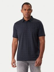 KARL LAGERFELD Polo 745071 561251 Granatowy Regular Fit. Niebieskie koszulki polo męskie KARL LAGERFELD, m, bez wzorów, z bawełny, bez kołnierzyka, bez ramiączek. Za 579.99 zł.