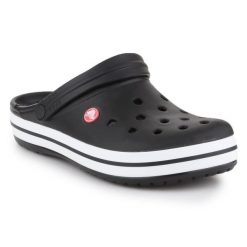 Klapki Crocs Crocband M 11016-001 czarne. Czarne klapki i japonki męskie bez wzorów. Za 374.47 zł.
