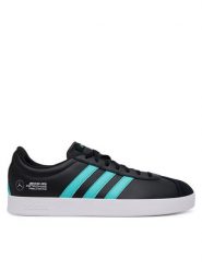 Adidas Sneakersy Mercedes - AMG Petronas Formula One Team Vl Court Base Trainers JR1068 Czarny. Czarne buty sportowe na co dzień męskie ADIDAS, m, bez wzorów, ze skóry, bez ramiączek, bez kaptura. Za 259.99 zł.