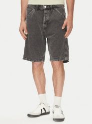 Jack & Jones Szorty jeansowe Alex 12273238 Szary Baggy Fit. Szare szorty męskie Jack & Jones, bez wzorów, z bawełny. Za 99.99 zł.