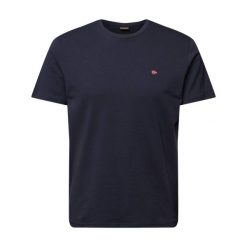 Koszulka męska Napapijri Salis. Niebieskie t-shirty sportowe męskie Napapijri, m, bez wzorów, sportowe, bez ramiączek. Za 109.99 zł.