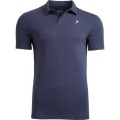 Koszulka polo męska TSM610A - ciemny granatowy - Outhorn. Niebieskie koszulki polo męskie Outhorn, na lato, z bawełny, polo. W wyprzedaży za 39.99 zł.