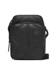 Calvin Klein Saszetka nerka Puffer Reporter LV04D3164G Czarny. Czarne saszetki męskie Calvin Klein, bez wzorów, z materiału. Za 299.99 zł.