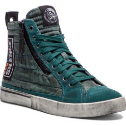 Sneakersy DIESEL - D-Velows Mid Patch Y01819 P1833 T7094 Teal Green. Zielone buty sportowe na co dzień męskie Diesel, z materiału, eleganckie. Za 679.00 zł.