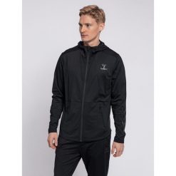 Kurtka Hummel zip Aston. Czarne kurtki męskie HUMMEL, m, bez wzorów, sportowe, bez ramiączek, bez kaptura. W wyprzedaży za 239.00 zł.