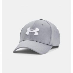 Czapka z daszkiem męska Under Armour Blitzing. Szare czapki męskie Under Armour, bez wzorów, sportowe. Za 74.99 zł.