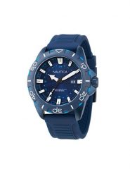 Nautica Zegarek Nsr NAPNRF404 Niebieski. Niebieskie, analogowe zegarki męskie Nautica. Za 699.99 zł.