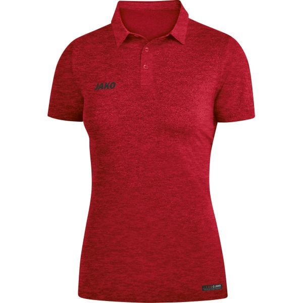 Polo Jako Premium Basics. Czerwone koszulki polo męskie Jako, bez wzorów, sportowe, bez kołnierzyka, bez ramiączek. Za 214.50 zł.