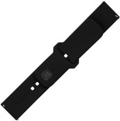 Fixed | Sporty Strap Set with Quick Release 22mm for smartwatch | 160-235 mm | Black | Silicone. Czarne zegarki smartwatch Fixed. Za 41.30 zł.