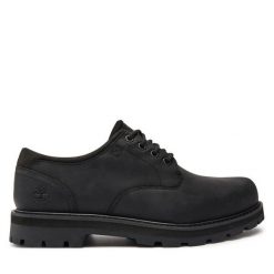Półbuty Timberland. Czarne codzienne półbuty męskie Timberland, bez wzorów, bez obcasa, bez zapięcia. Za 589.99 zł.