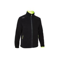 Polar żeglarski RACE męski. Czarne bluzy z polaru męskie TRIBORD, z materiału. Za 79.99 zł.