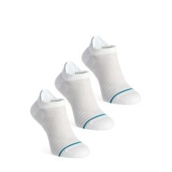 Skarpety biegowe Stance Athletic Tab 3 Pack. Białe buty do biegania męskie Stance, bez wzorów, bez zapięcia, na fitness i siłownię. Za 150.99 zł.