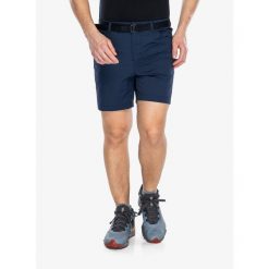 Spodenki turystyczne męskie Columbia Sharpe Canyon Short. Niebieskie szorty sportowe męskie Columbia, bez wzorów, sportowe. Za 203.99 zł.